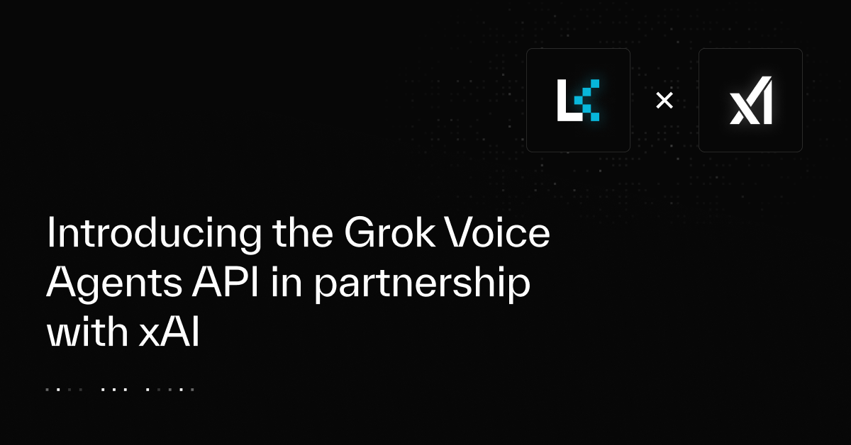 Introducing the Grok Voice Agent API in partnership with xAI | LiveKit