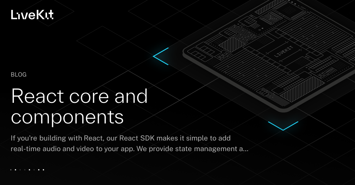 React Core and Components | LiveKit